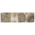 5'X8' Natural Beige Hand Tufted Tropical Leaves Indoor Area Rug