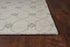 9' X 12'  Wool Ivory  Area Rug