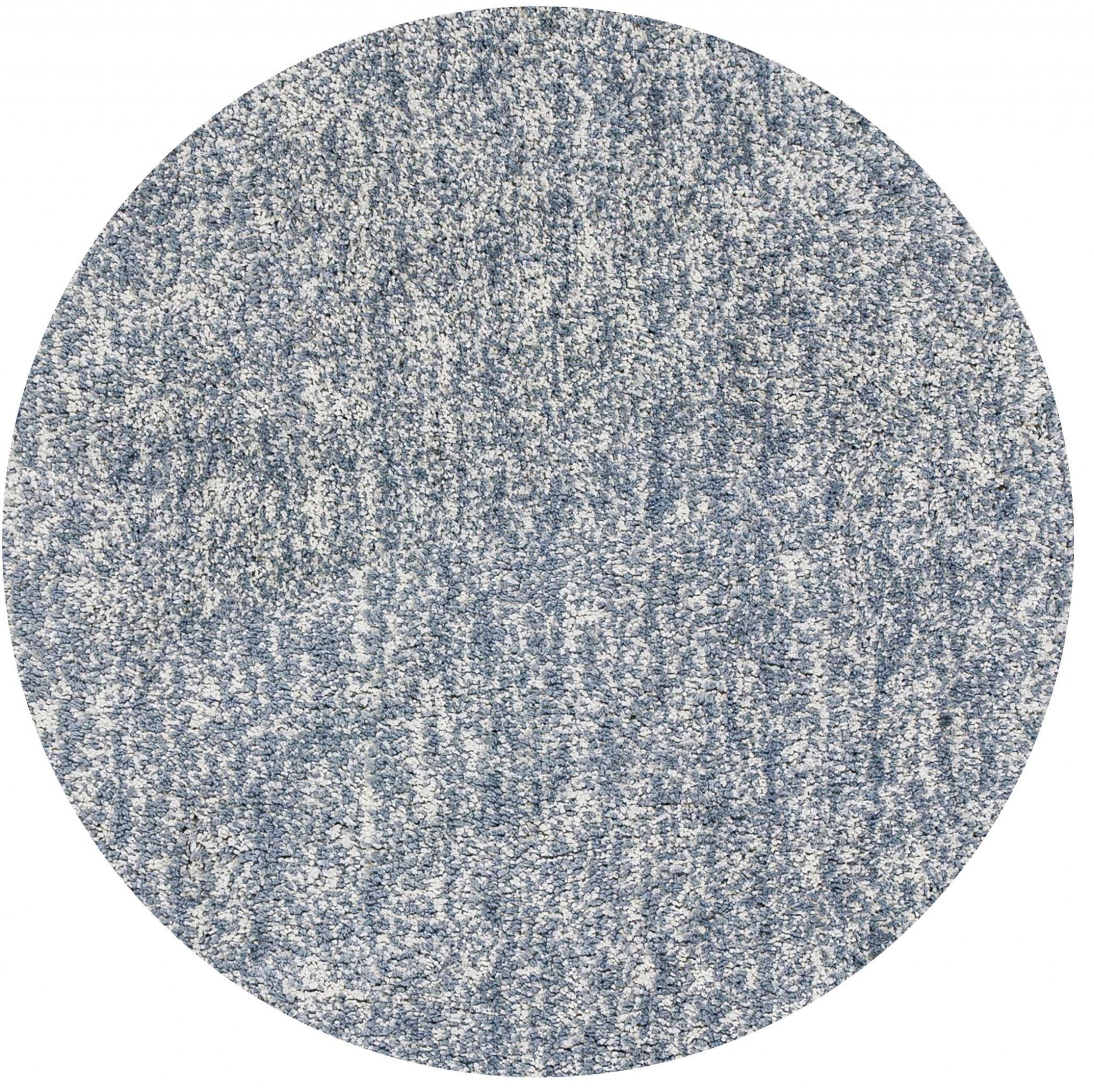 8' X 10' Polyester Slate Heather Area Rug