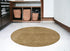 5' X 7' Gold Plain Indoor Area Rug