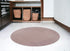 5' X 7' Rose Pink Plain Indoor Area Rug