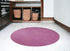 8' X 10' Polyester Hot Pink Area Rug