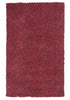 5' X 7' Red Heather Plain Indoor Area Rug