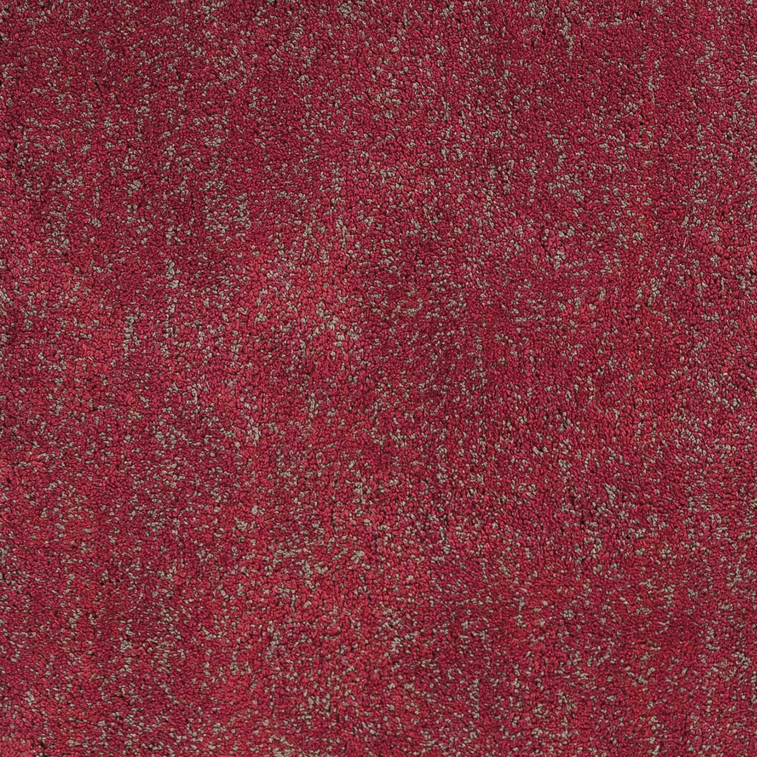 5' X 7' Red Heather Plain Indoor Area Rug