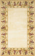 3' X 5' Ivory Wool Floral Hand Tufted Area Rug