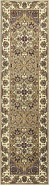 8' Beige And Ivory Area Rug