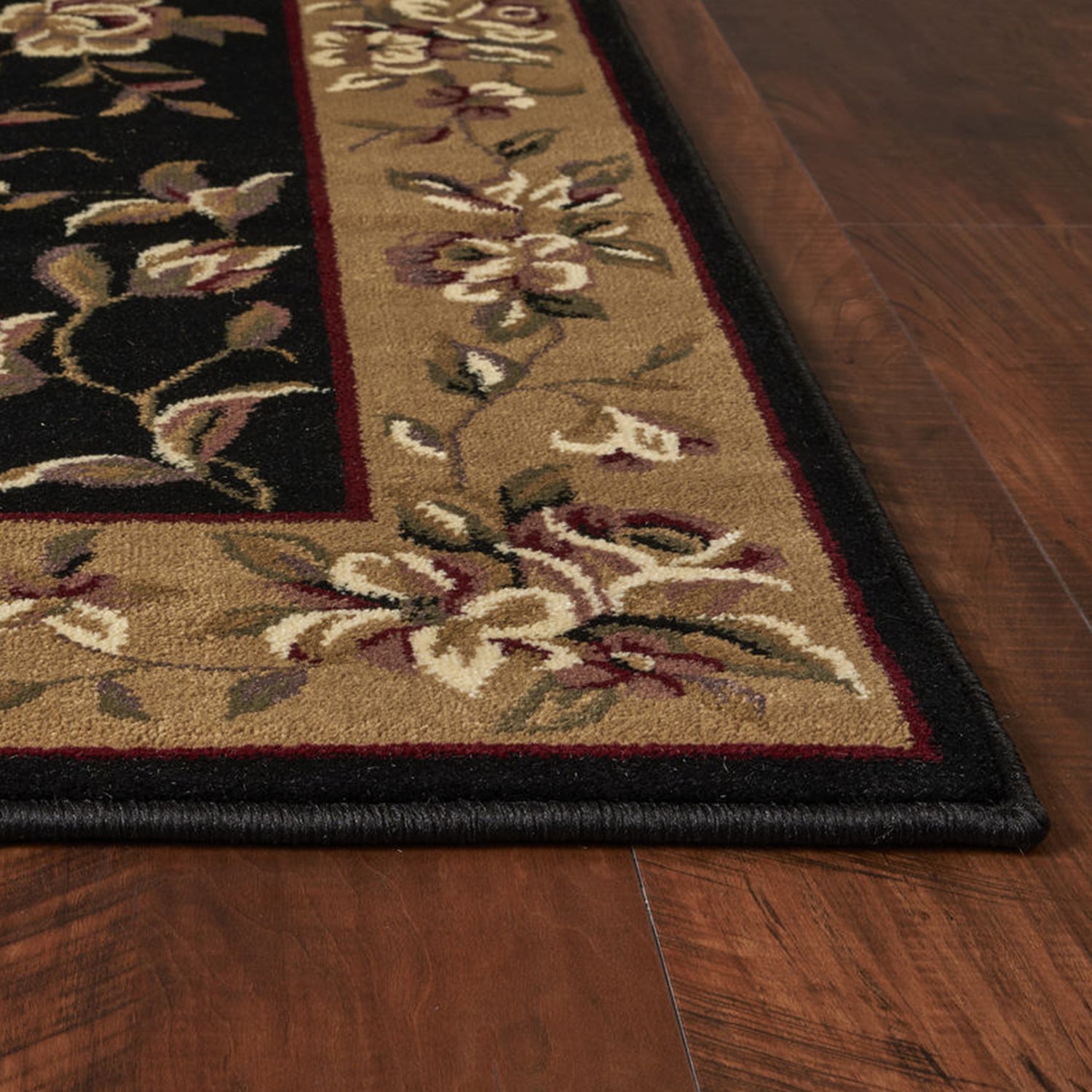 9' X 13'  Polypropylene Black Or  Beige Area Rug