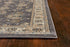 5' X 8' Grey Or Ivory Floral Vines Bordered Area Rug