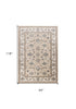 8' Round  Polypropylene Beige Or  Ivory  Area Rug