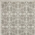 7' X 11' Grey Geometric Trellis Uv Treated Indoor Area Rug