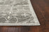 7' X 11' Grey Geometric Trellis Uv Treated Indoor Area Rug