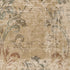 8'X11' Champagne Beige Machine Woven Damask Indoor Area Rug