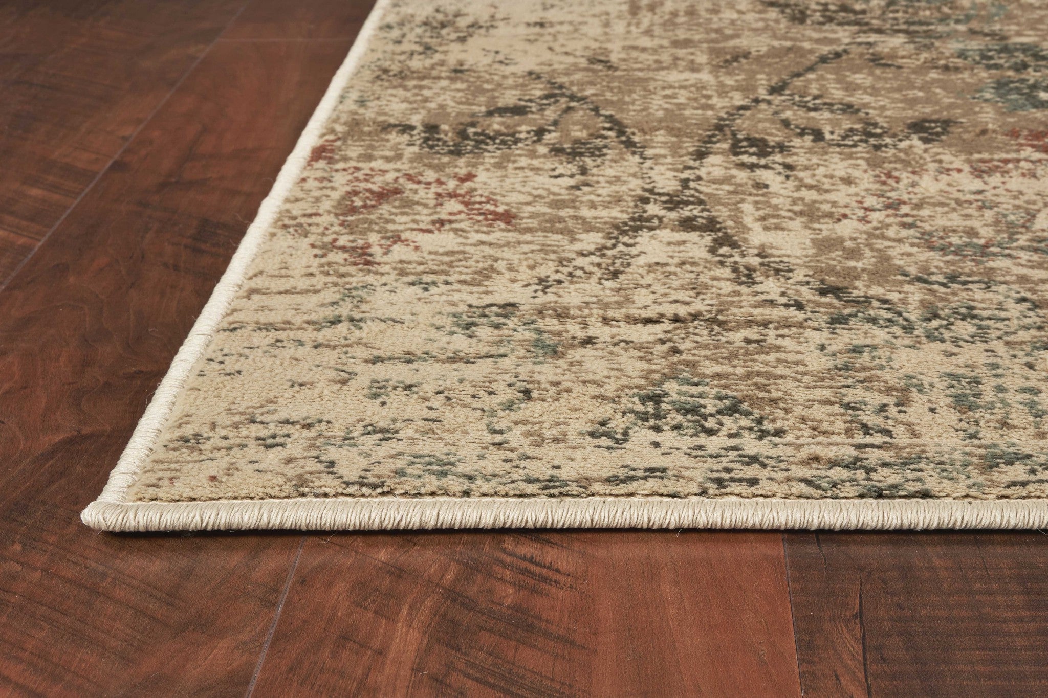 5' X 8' Champagne Vintage Area Rug