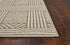 7' x 9' Beige and Ivory Geometric Indoor Outdoor Area Rug