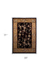 9' X 13'  Polypropylene Black Or  Beige Area Rug