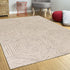 8' X 10'  Wool Ivory  Area Rug
