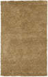 5' X 7' Gold Plain Indoor Area Rug