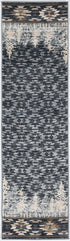 2' X 7' Slate Blue Polypropylene Runner Rug