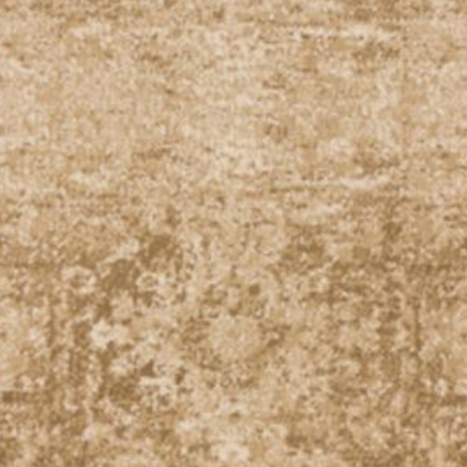 5'X8' Beige Machine Woven Distressed Floral Traditional Indoor Area Rug