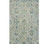 7' X 10'  Polypropylene Ivory Or Teal Area Rug