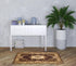 2' X 3' Polypropylene Plum Or Ivory Accent Rug