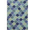 7' X 9'  Uv Treated Polypropylene Blue Area Rug