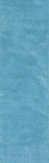 5' X 7' Highlighter Blue Plain Indoor Area Rug