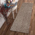 8' X 10' Polyester Beige Heather Area Rug