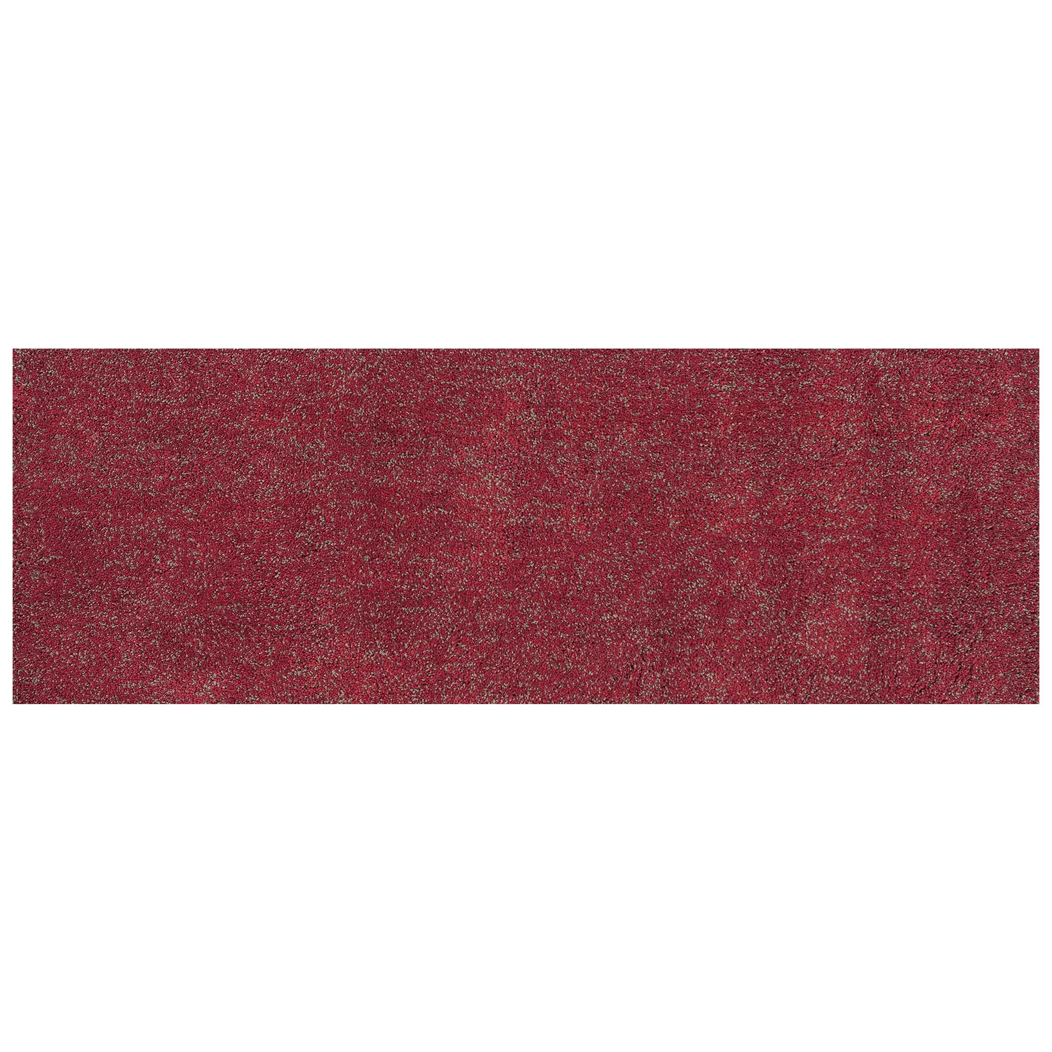 5' X 7' Red Heather Plain Indoor Area Rug