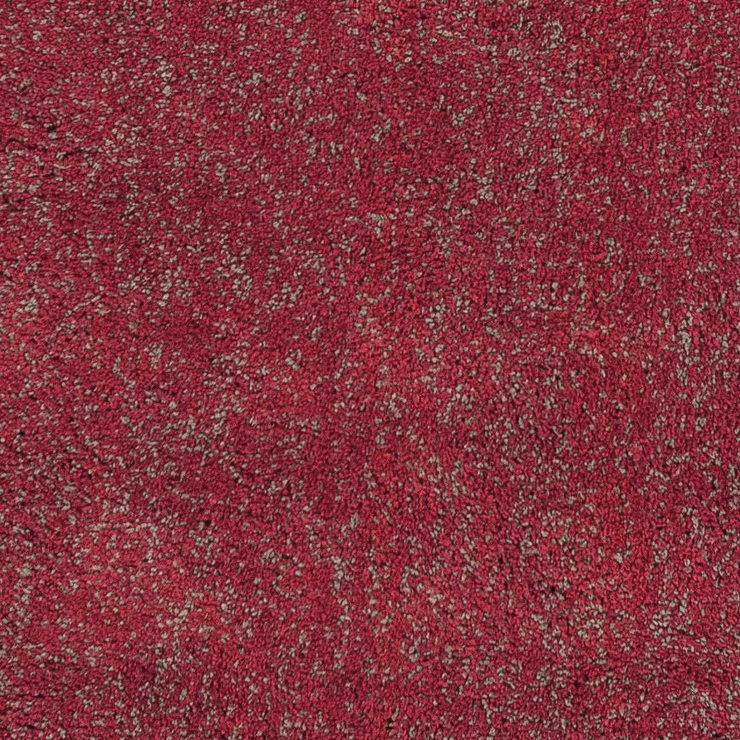 5' X 7' Red Heather Plain Indoor Area Rug