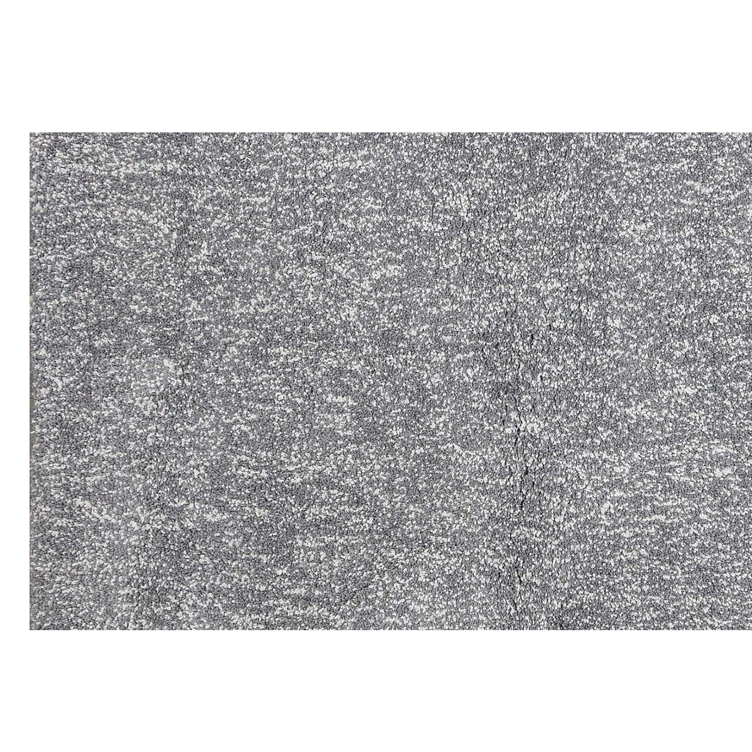 8' X 10' Polyester Grey Heather Area Rug