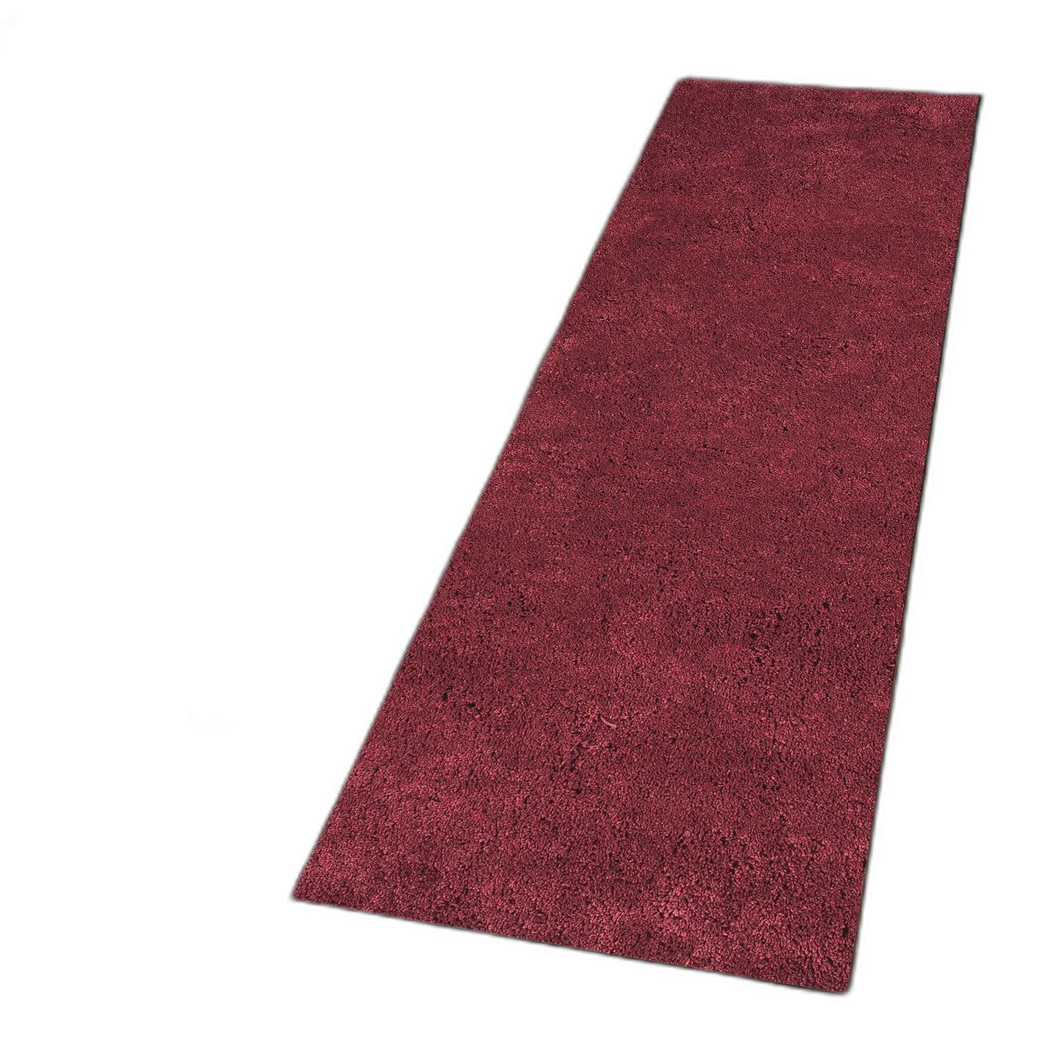 5'X7' Red Indoor Shag Rug