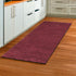 5'X7' Red Indoor Shag Rug