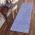 5' X 7' Purple Plain Indoor Area Rug