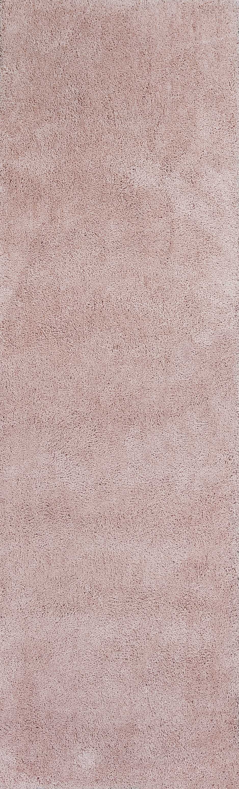 5' X 7' Rose Pink Plain Indoor Area Rug