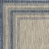 3' X 5' Uv Treated Polypropylene Grey Or Denim Area Rug