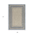 3' X 5' Uv Treated Polypropylene Grey Or Denim Area Rug