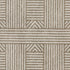 7' X 9' Beige Geometric Lines Uv Treated Indoor Area Rug