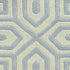 3'X5' Grey Hand Tufted Geometric Indoor Area Rug