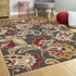 7' X 9'  Uv Treated Polypropylene Taupe Area Rug