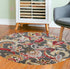 7' X 9'  Uv Treated Polypropylene Taupe Area Rug