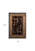 9' X 13'  Polypropylene Black Or  Beige Area Rug