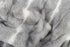 50" X 70" Gray and White Faux Fur Striped Plush Throw Blanket