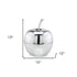 12" X 12" X 13" Buffed Extra Large Polished Apple