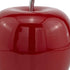 11" Red Aluminum Decorative Apple Tabletop Sculpture