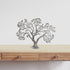 Silver Banyan Tree Sculptural Wall Decor