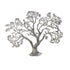 Silver Banyan Tree Sculptural Wall Decor