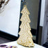 16" Glam Gold And Faux Crystal Christmas Tree