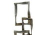 26" Bronze Metal Modern Abstract Tabletop Sculpture