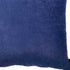 Set Of 2 Sapphire Blue Brushed Twill Decorative Throw Pillow Covers